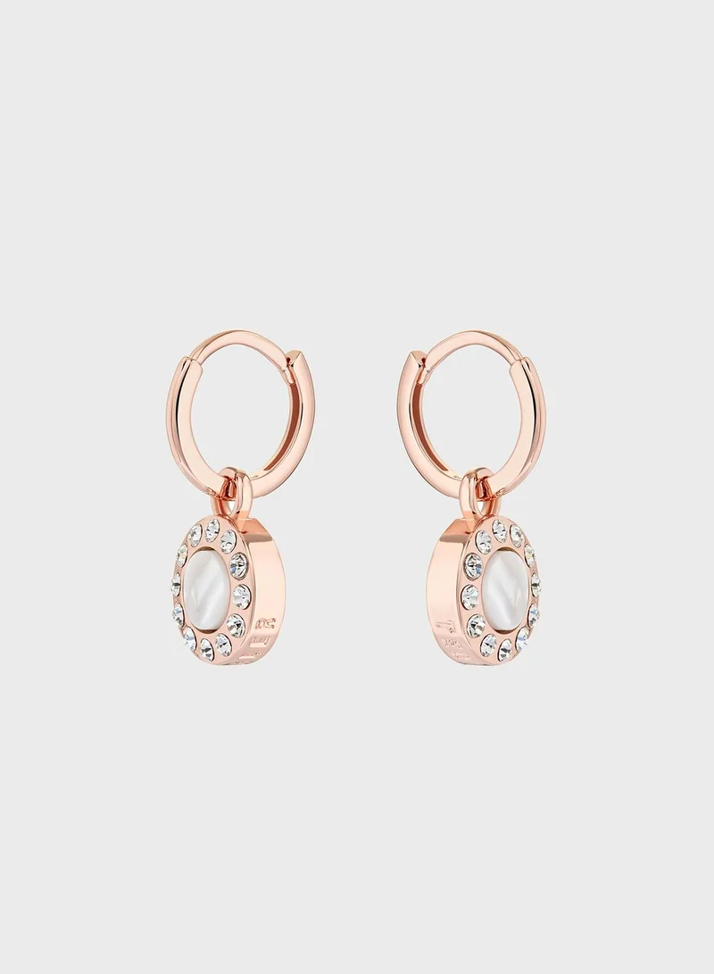 Ted Baker Graco Gem Button Huggie Earrings