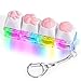 Cozymate Keyboard Fidget Toys for Adults Keyboard Clicker with LED Light Keychain Fidget Sensory Fun Toys for Anxiety Decompression RPSCatPaw 4 in 1 - Image 2