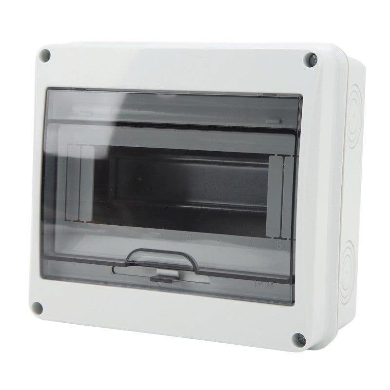 GEYA قاطع الدائرة صندوق التوزيع ABS IP65 تصميم سهل التركيب - تركيب على سكة غطاء شفاف قابل للطي للاستخدام المنزلي والصناعي والتجاري - Image 4