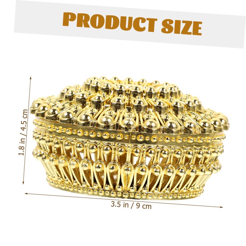 Unomor Gold Gilded Perfume Holder Candy Boxes 12pcs Wedding Favor Boxes for Boys and Girls Birthday Parties Festivals - Image 3