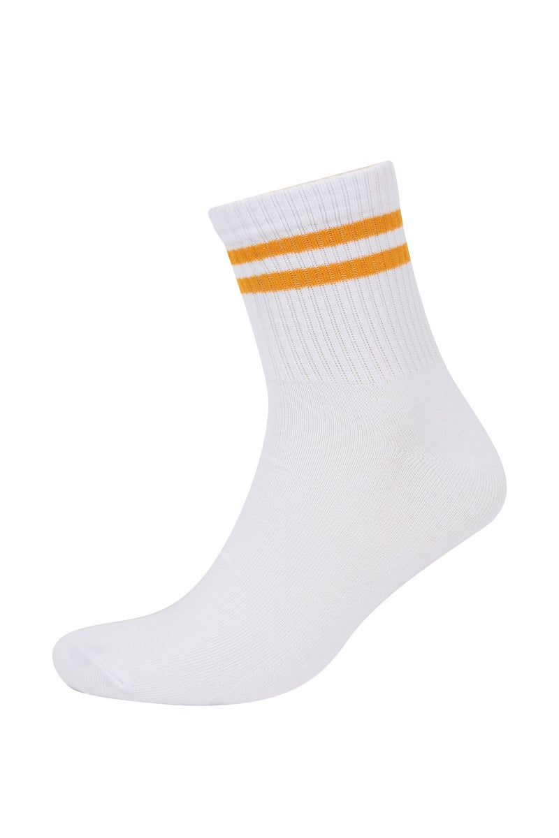 DeFacto White Man Man 3 piece Short Socks Casual - Image 2