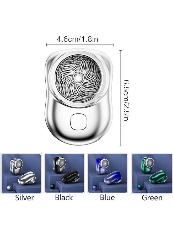 Captaintech Shaver Portable Electric Shaver, 2023 New Pocket Portable Electric Shave, Magic USB Mini Shaver Electric Razor For Men, Rechargeable Travel Razors For Men Electric Shaver For Shaving Face - Image 2