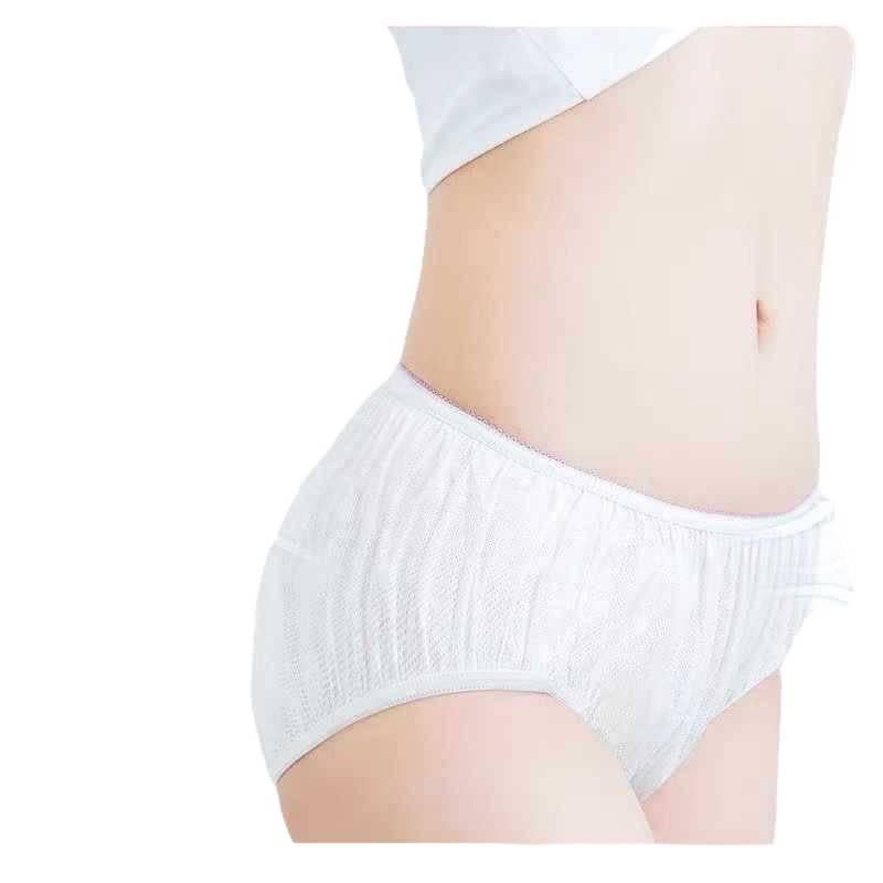 ملابس داخلية رجالية للاستعمال مرة واحدة، عبوة من 9 قطع، مقاس XL للسفر من القطن للهدايا للاستخدام الشخصي للطاولة - Image 5