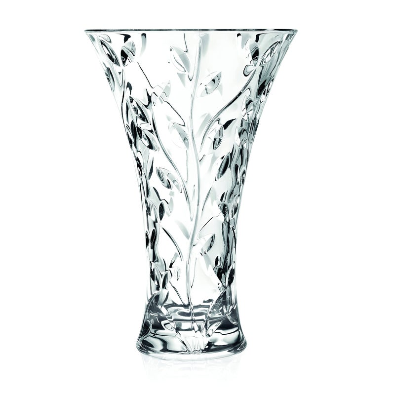 Barski Vase - Round Opening Glass Vase - for Flowers - Roses - Designed - 11.75" H - by Barski - Made in Europe - Image 1
