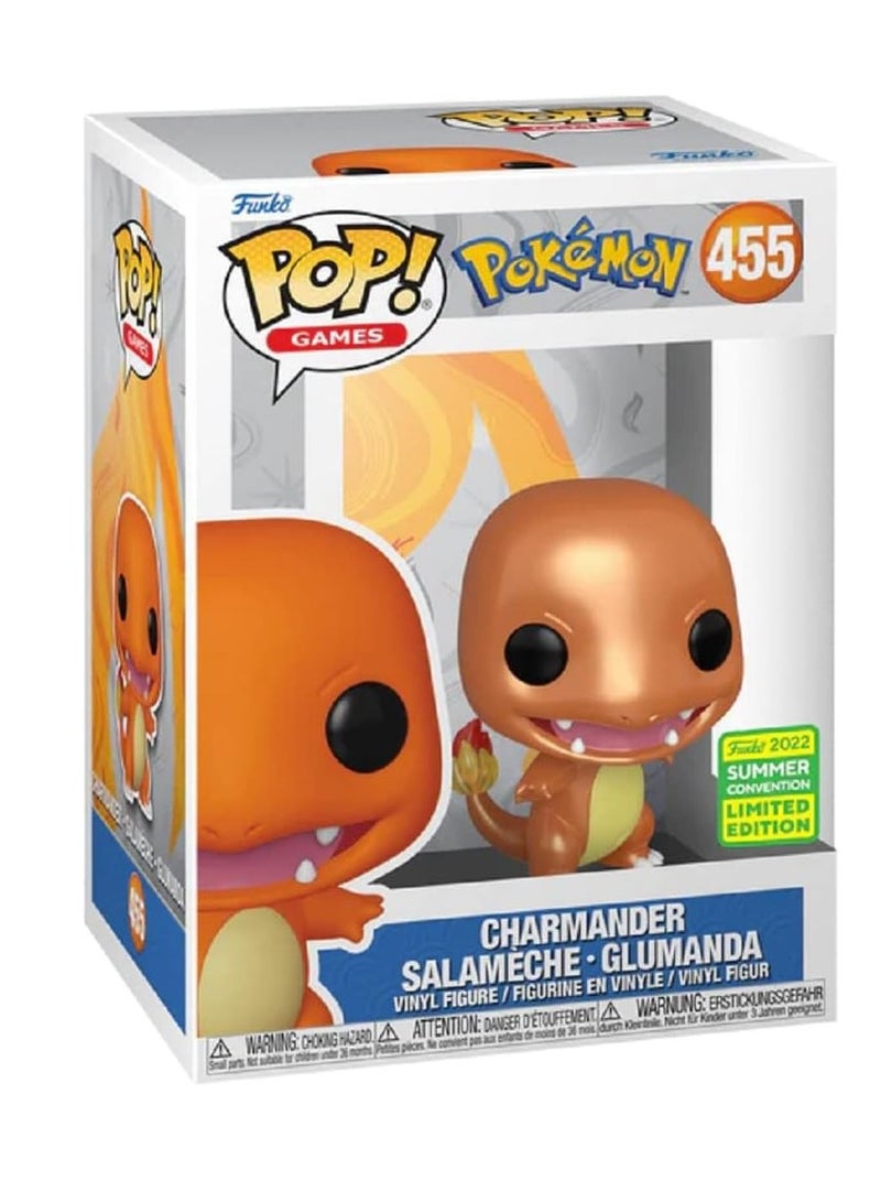 FUNKO POP Action Figures Pop! Games: Pokemon - Charmander, One Size - Image 2