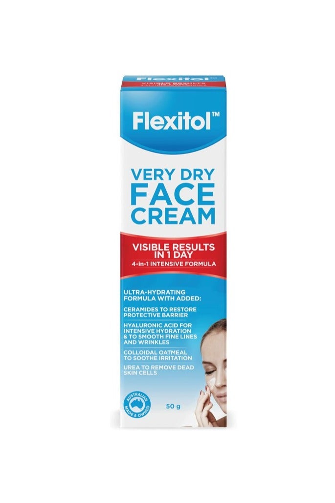 Flexitol Very Dry Skin face cream 50g, Urea - Image 1