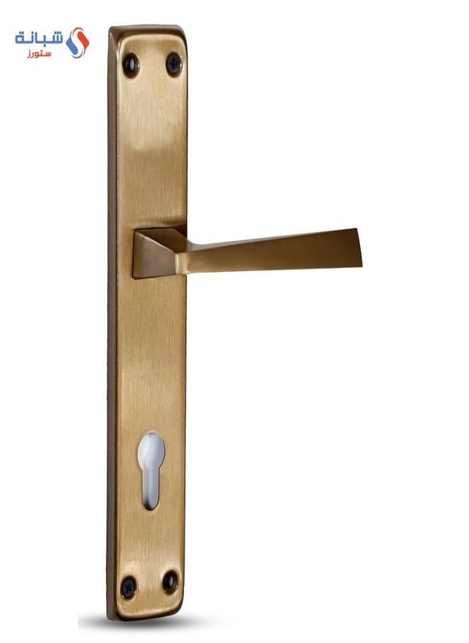 AHRAM Al-Ahram Door Handle Set - Antique Gold 