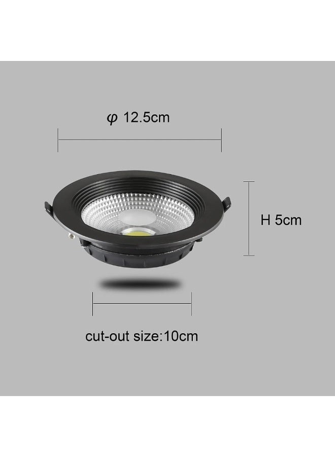 Hummer Black Spotlight – Yellow Light – 10 cm – 10 watts - Image 3