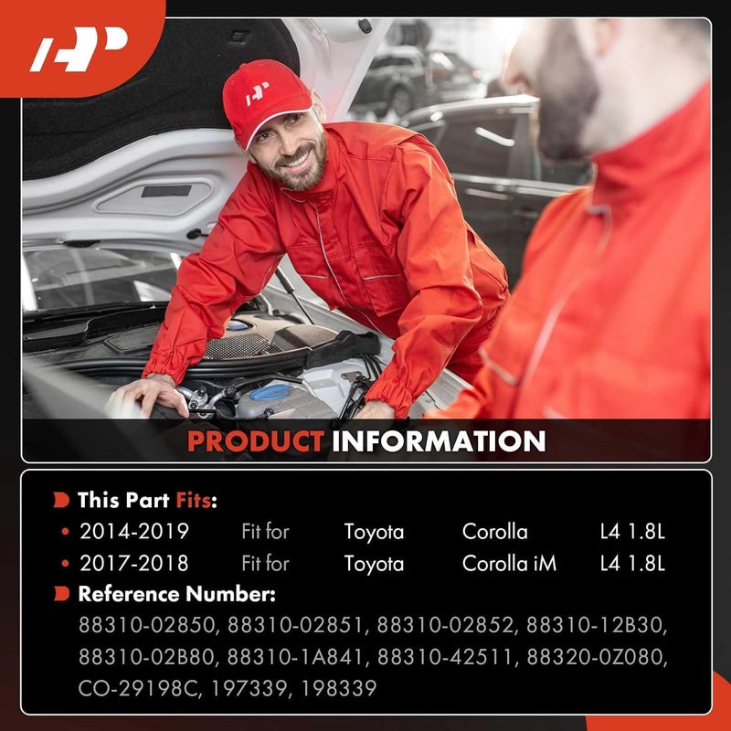 A-Premium ضاغط مكيف A-Premium مع قابض لتويوتا كورولا 2014-2019 - Image 2