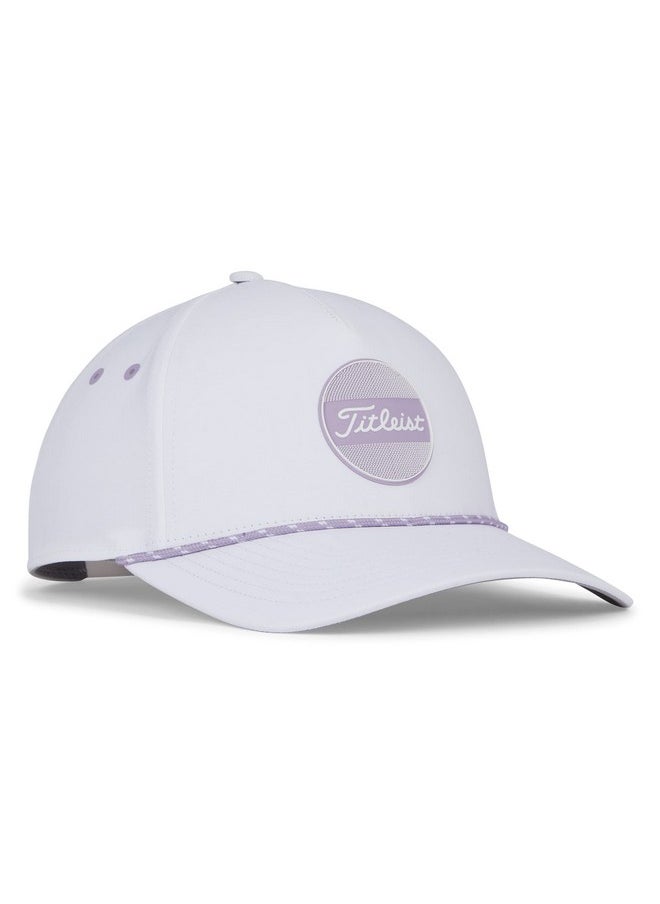 Titleist - Standard Women'S Boardwalk Rope Golf Hat Whitelavender - Image 1