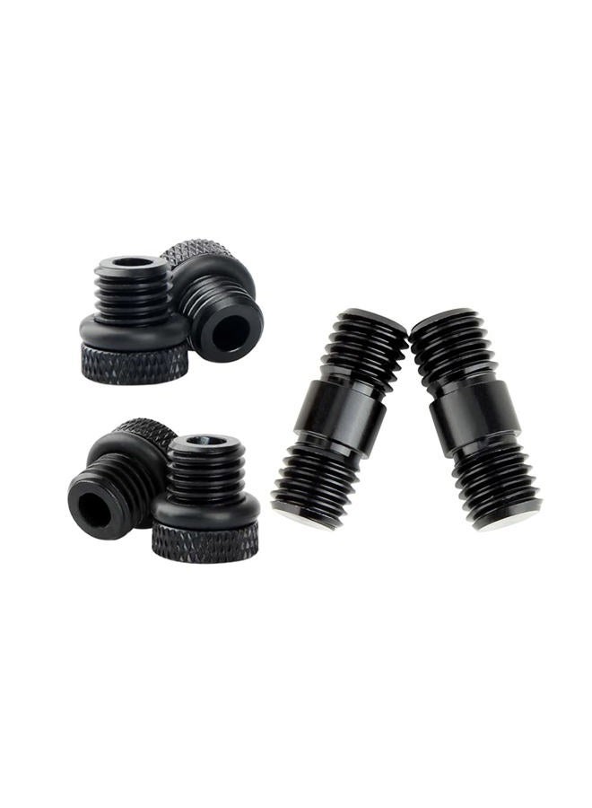 NICEYRIG 15mm Rod Rail Extension Connector M12 Thread and Rod End Stopper Screw Applicable for Standard 15mm Rod Support DSLR Rig Rail Block - 460 - Image 1