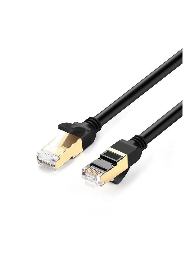 يو جرين Ugreen S/FTP Cat.7 cable Ethernet (BLACK) - Image 1