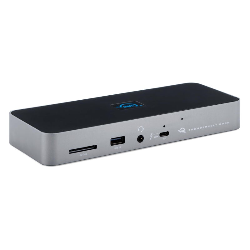 OWC محطة Thunderbolt 11-Port مع 4 منافذ، 4 منافذ USB، Ethernet، صوت، ووظيفة قارئ بطاقات لجهاز Mac Thunderbolt 3 أو جهاز PC Thunderbolt 4 - Image 1