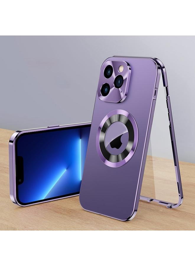 Zaboon Case For iPhone 13 Pro Magnetic HD Tempered Glass Phone Case - Image 1