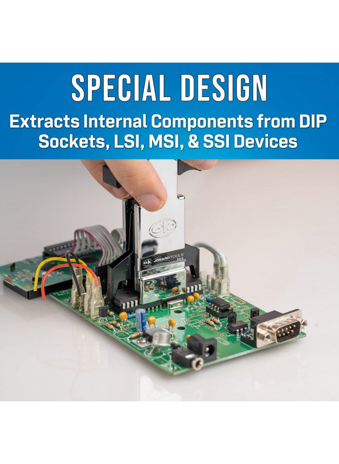 Jonard Tools Jonard Tools EX-2 DIP/IC Extraction Tool for Mircochips with 24-40 Pin  - Image 2