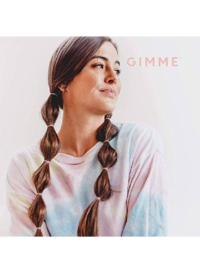 Gimme Bands Elastic Stacks Peel Apart Plastic Bands No Hair Tearing Or Ripping Nonslip Elastic Hair Ties Great For Purse Or Travel 320Pc (Clear)  - Image 5