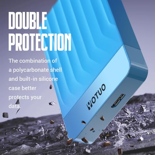 YOTUO Portable External Hard Drive Storage Expansion Mobile HDD USB 3.0 for PC, Mac, Desktop, Laptop, PS4, PS5, Xbox One X/S, Xbox 360, Xbox Series X/S, Office & Game (Blue, 500GB) - Image 5