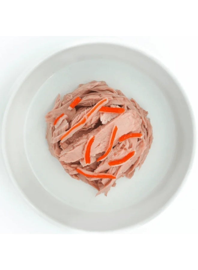 Felyn Go Complete & Balanced Wet Food – Tuna with Surimi in Jelly – 6 x75g Cat Can - Image 3