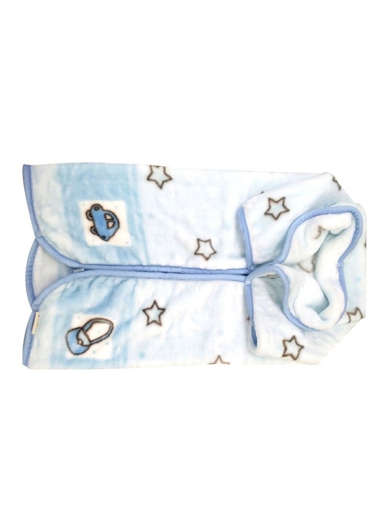 Mora Baby Blanket Coat 80x90 CM 928 - Blue - Image 4