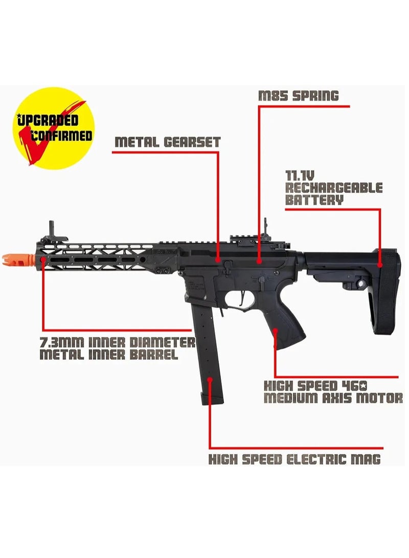 Electric Gel Ball Blaster ARP9 - High-Speed Metal Auto Toy Gun, Graffiti Edition for Kids & Adults - Image 2