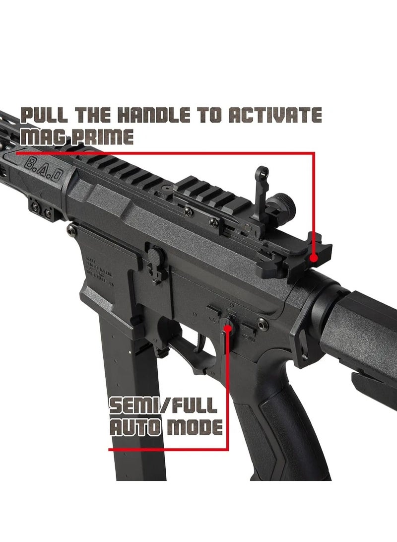 Electric Gel Ball Blaster ARP9 - High-Speed Metal Auto Toy Gun, Graffiti Edition for Kids & Adults - Image 4