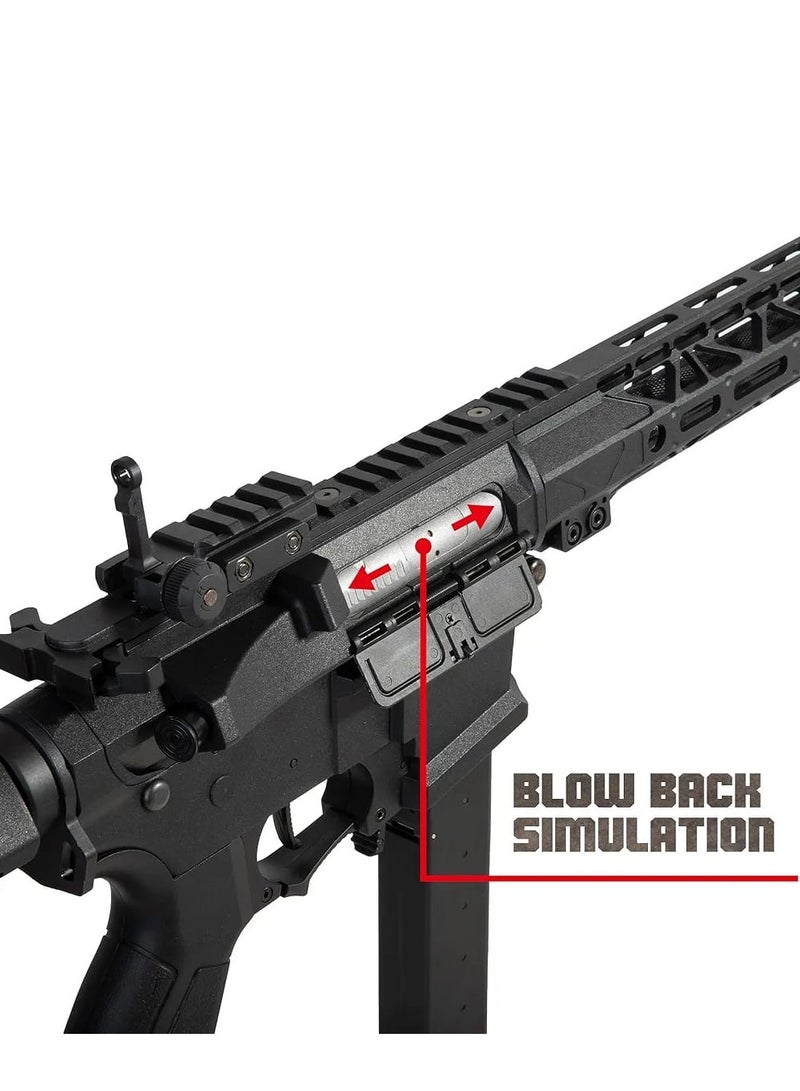 Electric Gel Ball Blaster ARP9 - High-Speed Metal Auto Toy Gun, Graffiti Edition for Kids & Adults - Image 5