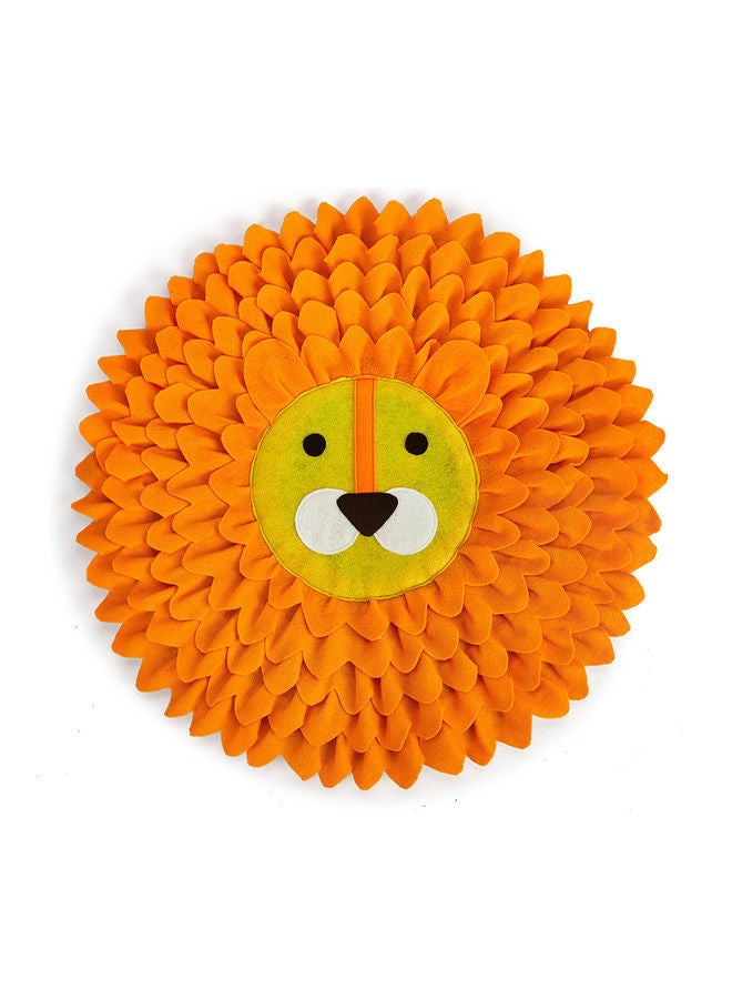 NIBEMINENT Pet Stress Release Snuffle Mat Orange/Yellow 38x5x32cm - Image 1