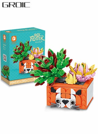181 PCS Plant Flower Building Block,Bonsai Model Creative DIY Simulation Succulent Flower Artificial Flowers  Botanical Building Brick Toys for Home Decoration,Kids Party Supplies, Birthday Favors - pzsku/Z2E6C446C5397A108995CZ/45/1746397492/88fbfd0a-4e9e-4ead-9e4b-8b115734ae04