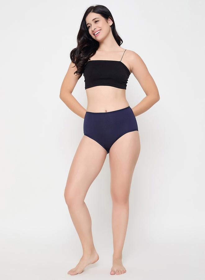 Clovia Clovia Women Pack of 3 High Waist Hipster Briefs  - Image 5