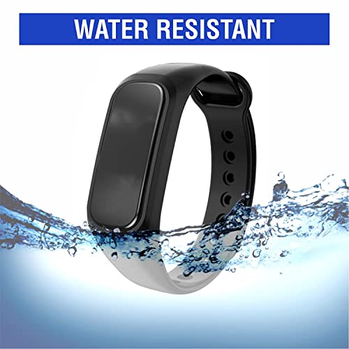 VEROX Adjustable Replacement Band Compatible with Oneplus Watch Smart Band Strap and Oppo Smart Band Strap- Black - Image 3