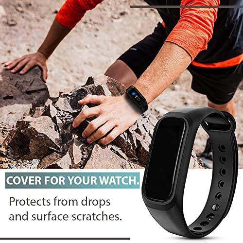 VEROX Adjustable Replacement Band Compatible with Oneplus Watch Smart Band Strap and Oppo Smart Band Strap- Black - Image 4