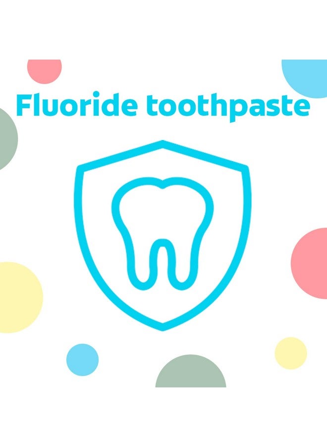 كولجيت معجون أسنان كولجيت للأطفال بلوي بالفلورايد، يُحارب التسوس، بنكهة فواكه خفيفة، خالٍ من السكر، أنبوب 4.6 أونصة - Image 5