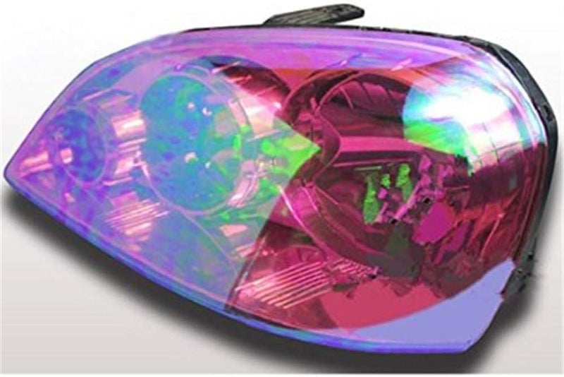 F & B LED LIGHTS LED LIGHT 12 by 48 inches Self Adhesive Shiny Chameleon Headlights Tail Lights Fog Lights Films,Film Sheet Sticker,Tint Vinyl Film with Gift Knife and Hand Tool (Purple) - Image 3