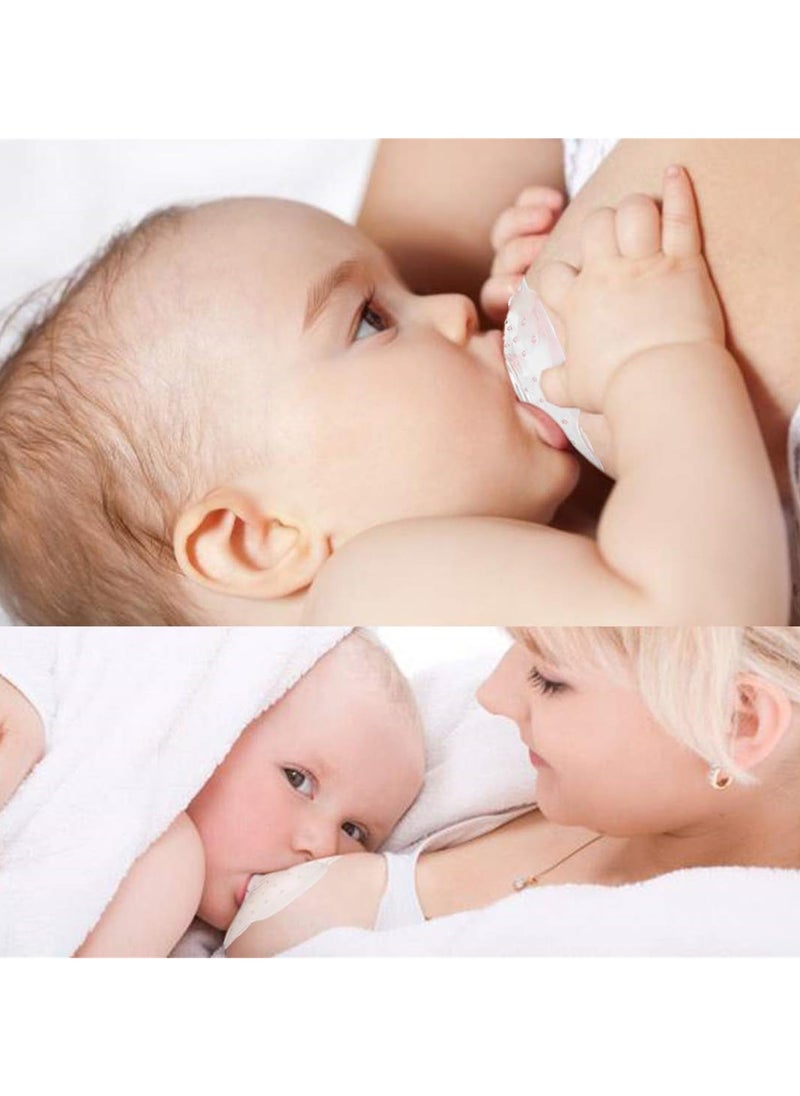 Chabeia - Nipples Shield for Breastfeeding, Breastfeeding Nipples Shield with Storage Box, Nipple Shields for Nursing Newborn with Inverted and Sore Nipple, Nipple Shield with BPA and BPS Free - Image 1