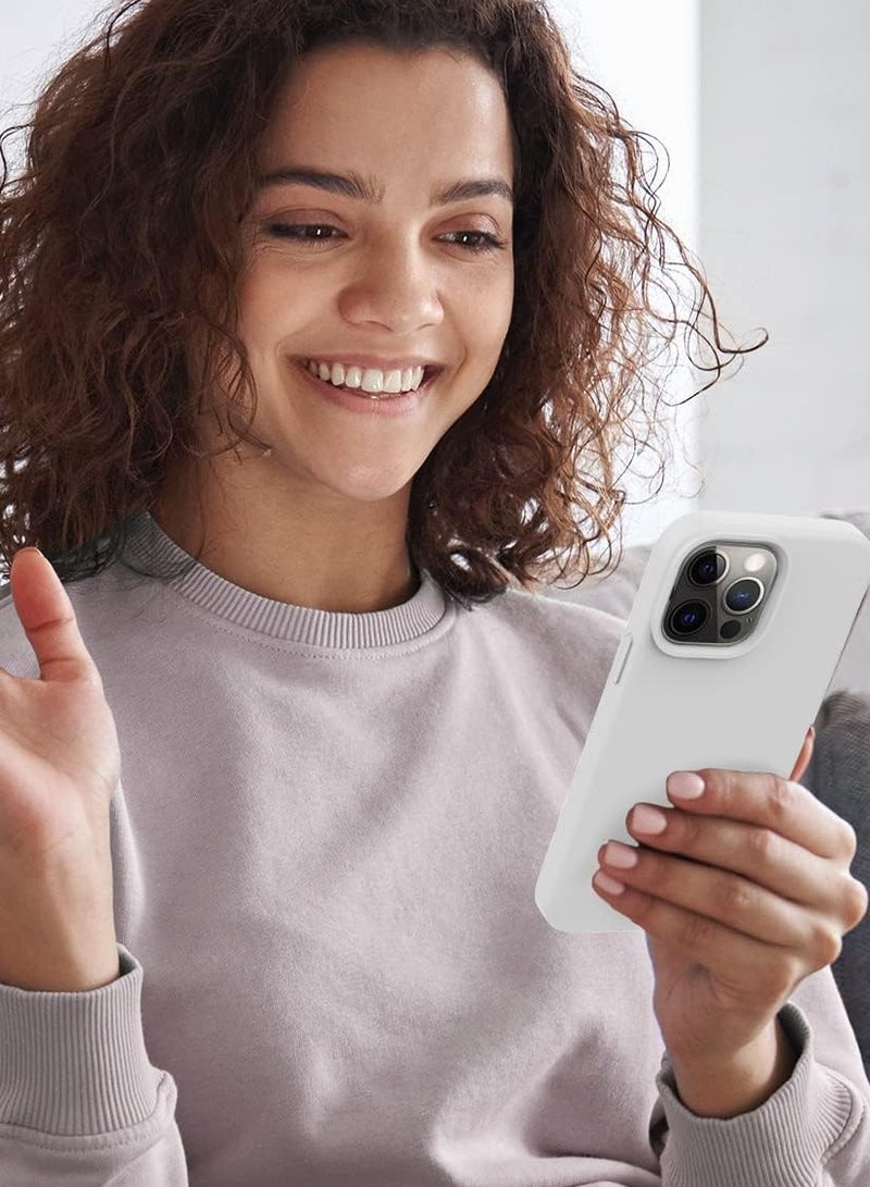 BORTONY iPhone 15 Pro Case Liquid Gel Silicone Rubber Soft Silky Touch Anti Scratch Shockproof Protective Cover 6.1 Inch - Image 5