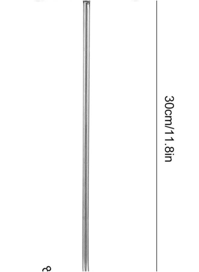 silvercnc - silvercnc 2pcs T Shaped Boning Hooks Stainless Steel Meat Hook for Butchering Heavy Duty Butcher Hooks with Handle Meat Hangers for Bacon Sausage - Image 1
