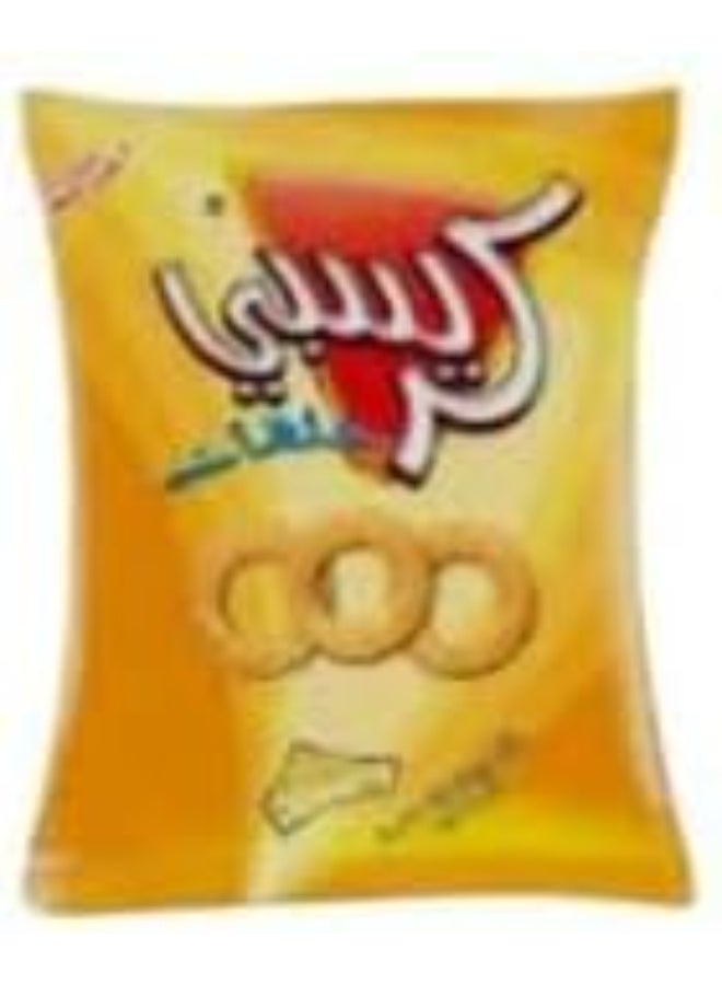 سناك بوفز بنكهة الجبنة – حلقات جبنة مقرمشة، عبوة 6 × 25 جم | سناك خفيف ومقرمش للأطفال والكبار