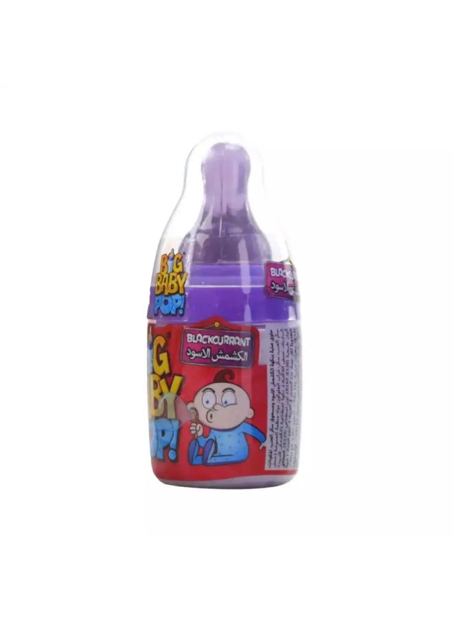 Bazooka Blackcurrent flavour Big Baby Pop Candy- 32 gm - Image 2