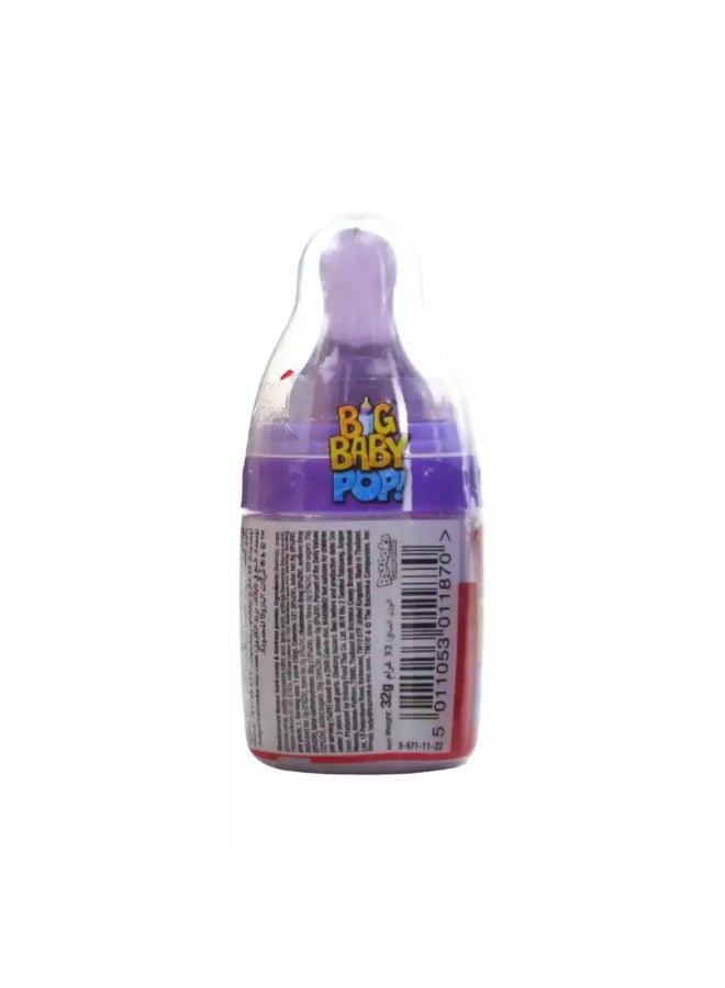 Bazooka Blackcurrent flavour Big Baby Pop Candy- 32 gm - Image 3