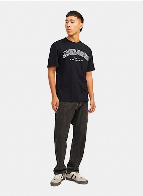 Jjecaleb Varsity Tee Ss O-Neck Noos