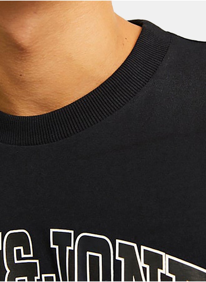 Jjecaleb Varsity Tee Ss O-Neck Noos