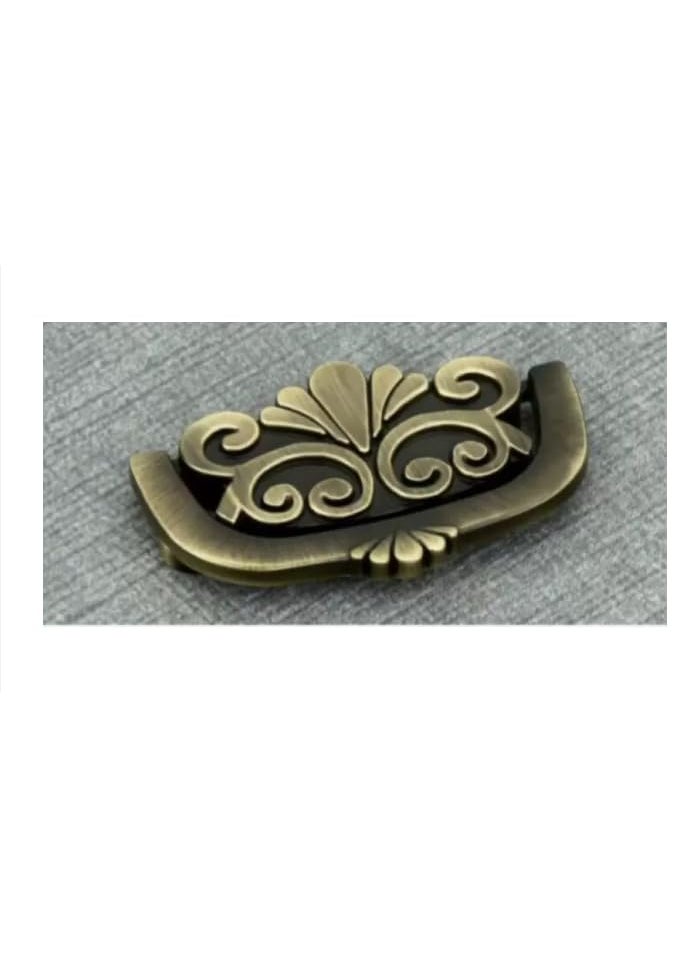 Generic Gauri Zinc CabinetDrawer Handle Yellow Finish Matte 