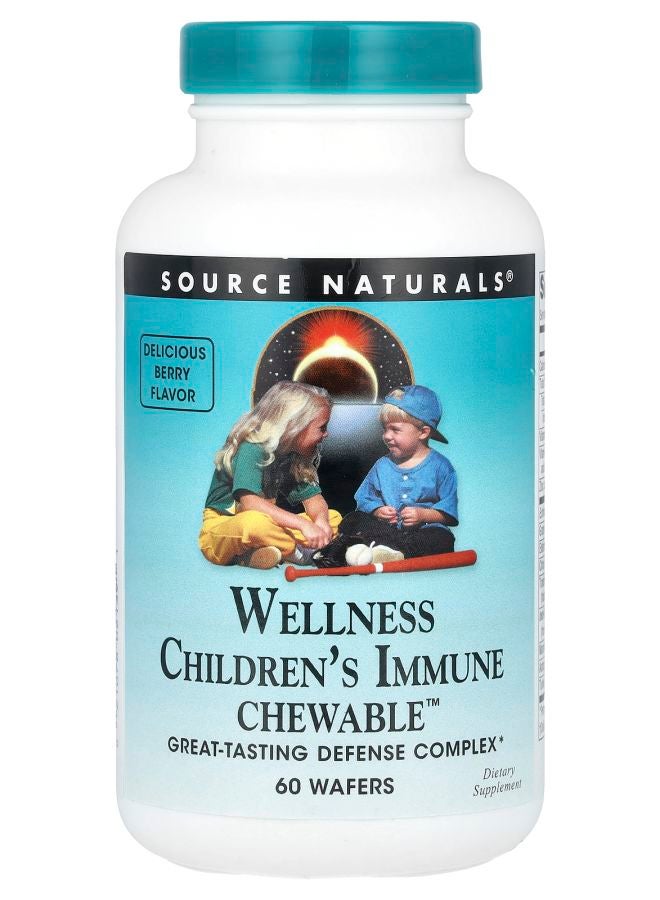 Wellness Children's Immune Chewable™ Berry 60 Wafers