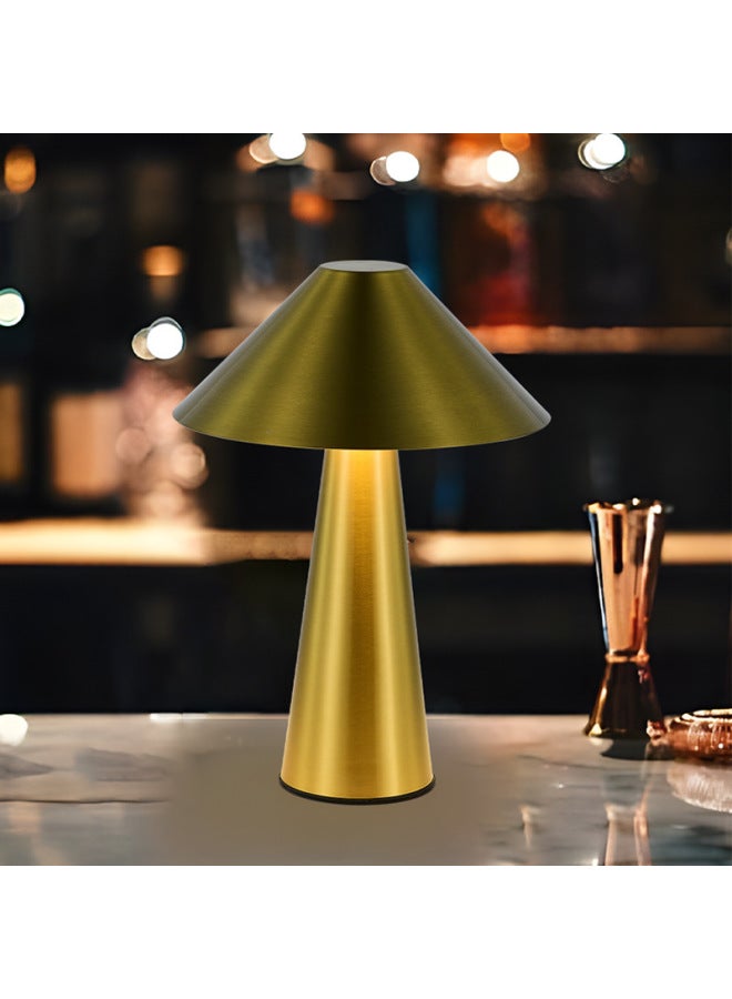 Simple Atmosphere Table Lamp Nordic Creative Decorative Small Table Lamp Charging Touch Restaurant Hotel Decorative Table Lamp-Specifications:Dark Green-customized