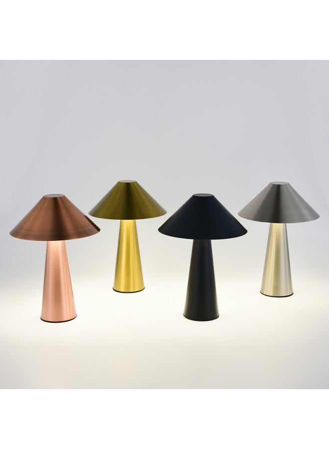 Simple Atmosphere Table Lamp Nordic Creative Decorative Small Table Lamp Charging Touch Restaurant Hotel Decorative Table Lamp-Specifications:Dark Green-customized