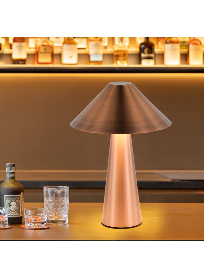 Simple Atmosphere Table Lamp Nordic Creative Decorative Small Table Lamp Charging Touch Restaurant Hotel Decorative Table Lamp-Specifications:Dark Green-customized