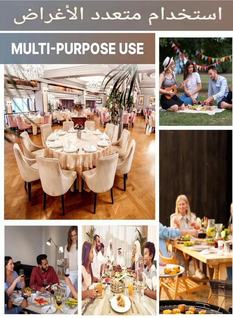 تشو داي مفرش طاولة من مادة PVC بسمك 3 مم، مقاس 100×160 سم - Image 5