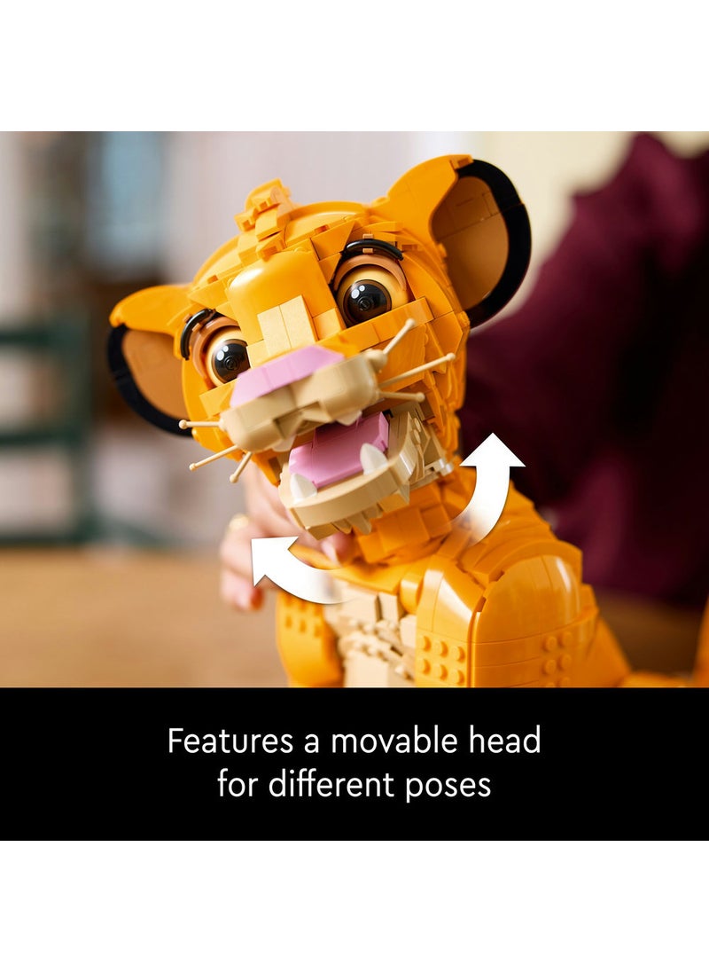 ليغو مجموعة بناء الأسد الملك سيمبا الصغير 43247 من LEGO® ǀ Disney  - Image 4