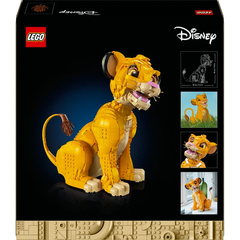 LEGO ǀ Disney Young Simba the Lion King Building Set 43247 (1445) Pieces