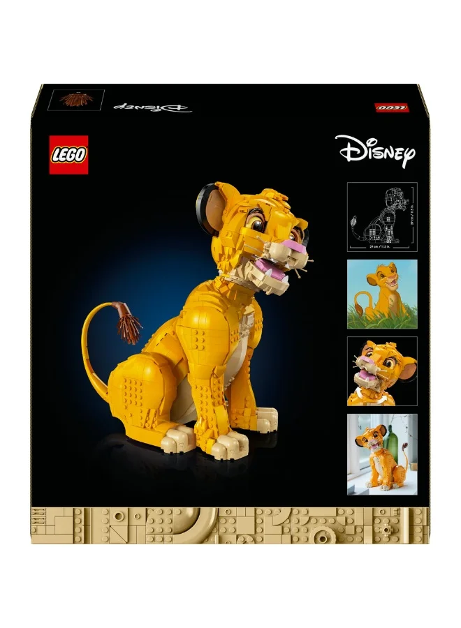 LEGO ǀ Disney Young Simba the Lion King Building Set 43247 (1445) Pieces